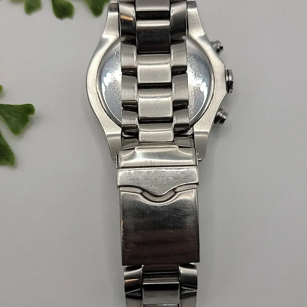 Esq By Movado Chronograph Stainless Steel Mens Watch